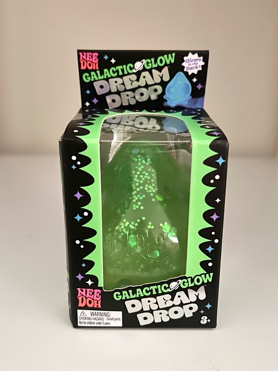 Schylling Other - RARE NEEDOH Galactic Glow Dream Drop - Glow in the Dark Green